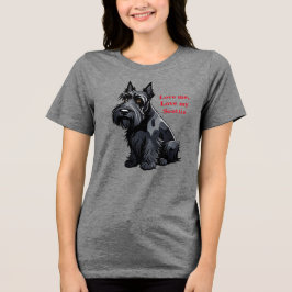Kärlek, Kärlek min skotska, redigerbar text T Shirt