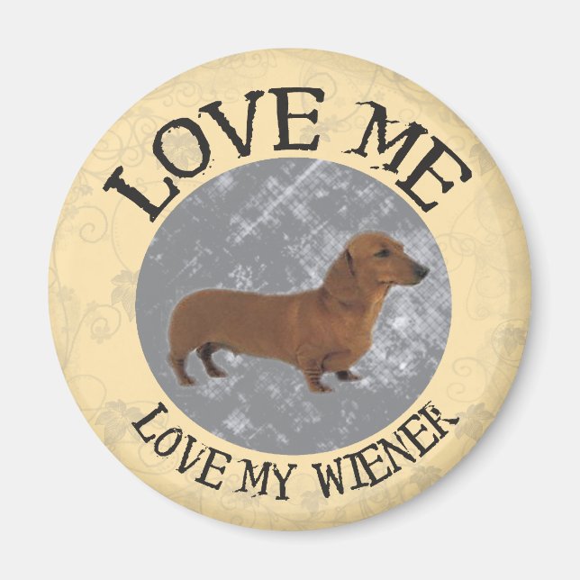 Kärlek, kärlek, min Wiener Magnet (Framsidan)
