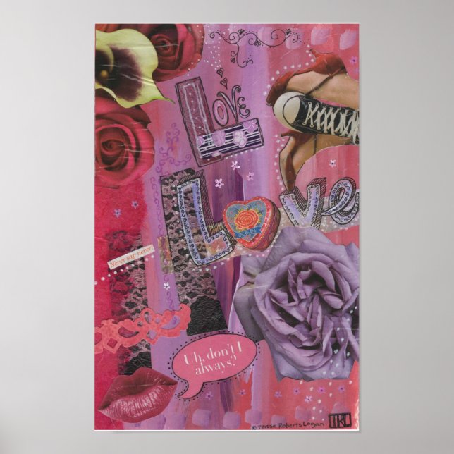 Kärlek Kärlek Poster (Framsidan)