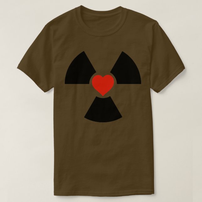 Kärlek kärnenergi t shirt (Design framsida)