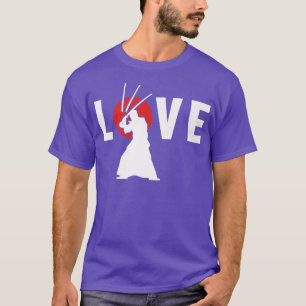 Kärlek Kata Kenjusu Katana Samurai Kendo (2) T Shirt
