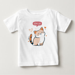 Kärlek katt T-Shirt