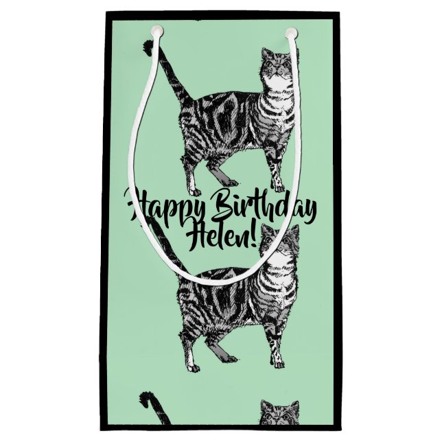 Kärlek Katter Mint Tabby Katt djur husdjur Present (Framsidan)