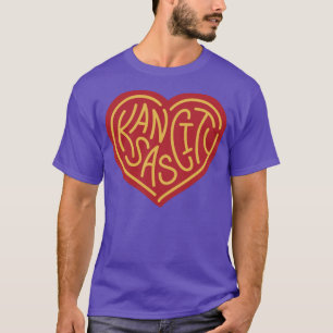 Kärlek KC röd x gult T Shirt