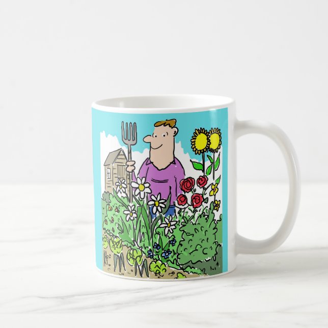 Kärlek . Keen Gardener Kaffemugg (Höger)