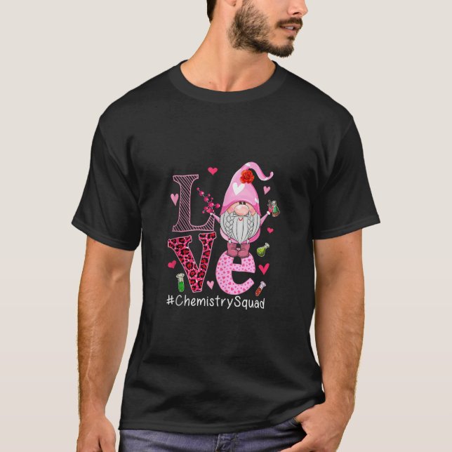 KÄRLEK Kemi Squad Cute Lycklig Valentine Day Gn T Shirt (Framsida)
