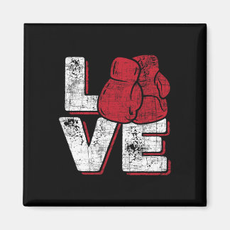 Kärlek - Kickboxer Kickboxing Fitness Träning Mart Magnet