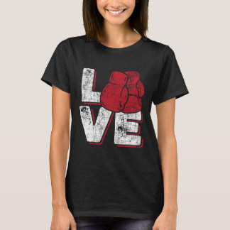 Kärlek - Kickboxer Kickboxing Fitness Träning Mart T Shirt