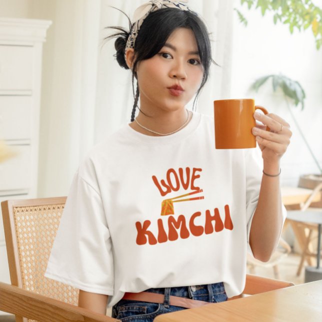 Kärlek Kimchi T Shirt (Skapare uppladdad)