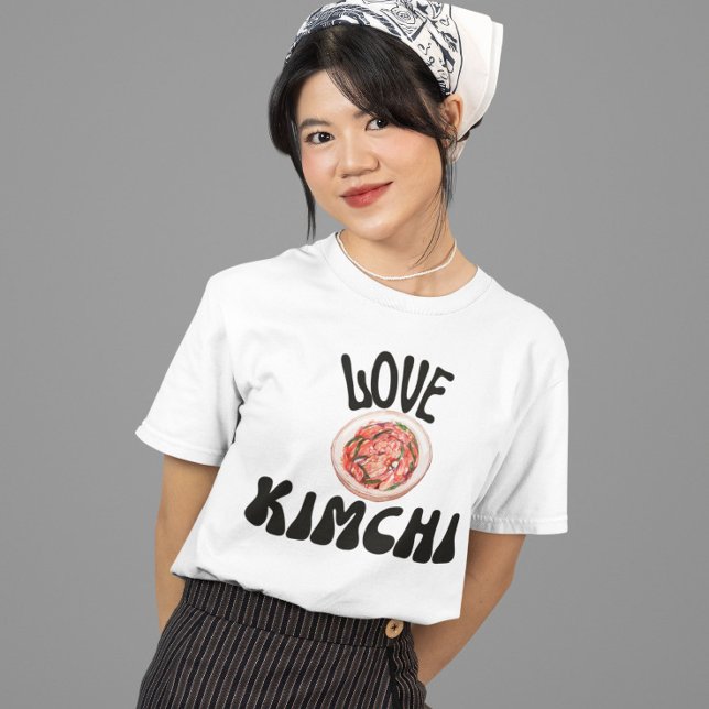 Kärlek Kimchi T Shirt (Skapare uppladdad)