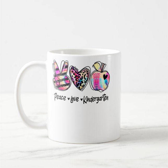 Kärlek Kindergarten-lärarflickorna återvänder till Kaffemugg (Vänster)