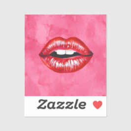 Kärlek Kiss Klistermärken