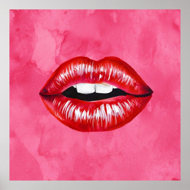 Kärlek Kiss Poster (Framsidan)