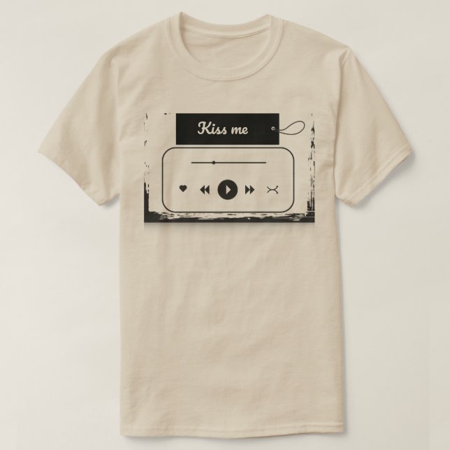 Kärlek kiss t shirt (Design framsida)