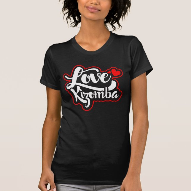 Kärlek Kizomba T-shirt (Framsida)