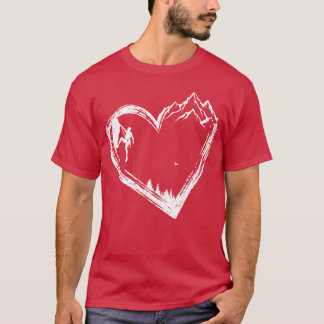 Kärlek Klättra familj T Shirt