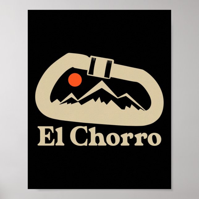 Kärlek klättrare karbinhake El Chorro Spanien  Poster (Framsidan)