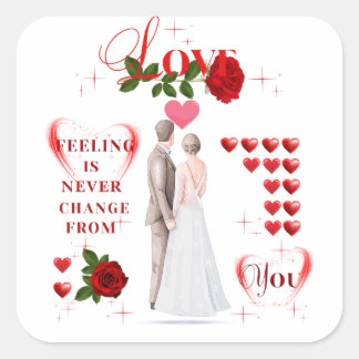 kärlek klistermärken