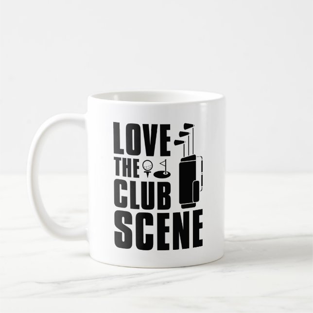 Kärlek Klubben Scene Kaffemugg (Vänster)