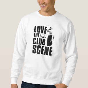 Kärlek Klubben Scene Lång Ärmad Tröja