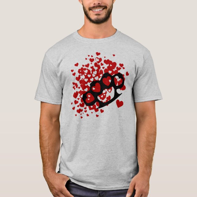 Kärlek Knuckles Tee (Framsida)