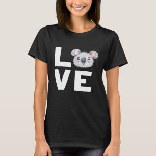 Kärlek Koala Bear Ecolog Australia Girl Boy Spara T Shirt