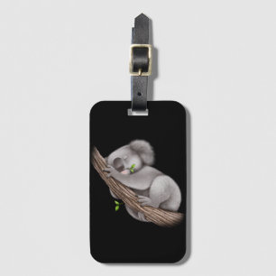 Kärlek Koala Bears Bagagebricka