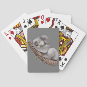 Kärlek Koala Bears Casinokort