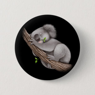 Kärlek Koala Bears Knapp