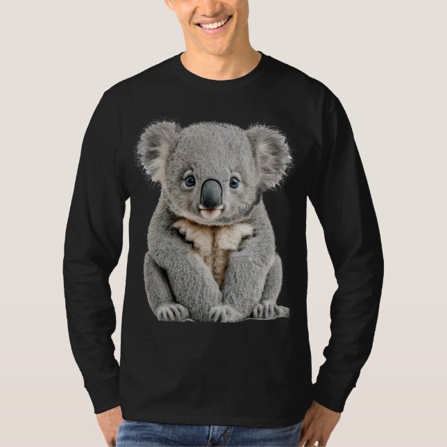 Kärlek Koala Bears T-Shirt (Framsida)