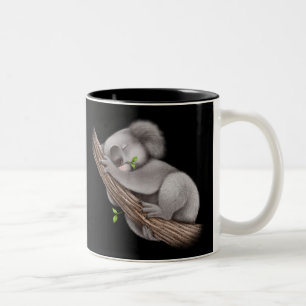 Kärlek Koala Bears Två-Tonad Mugg
