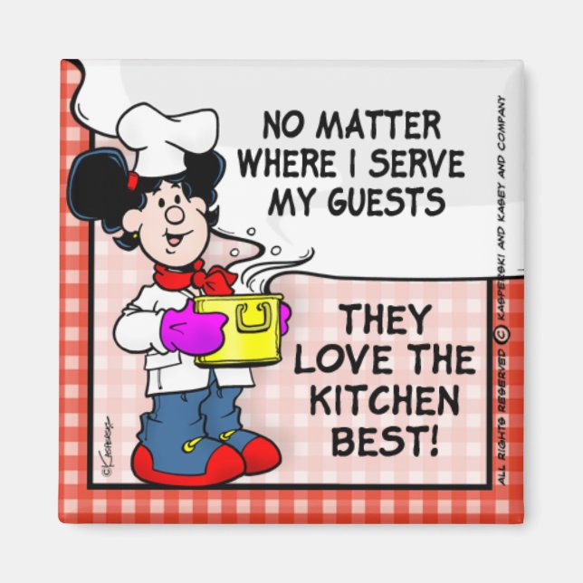 Kärlek Kökens bästa Magnet (Framsidan)