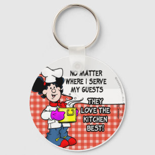 Kärlek Kökens bästa Nyckelring