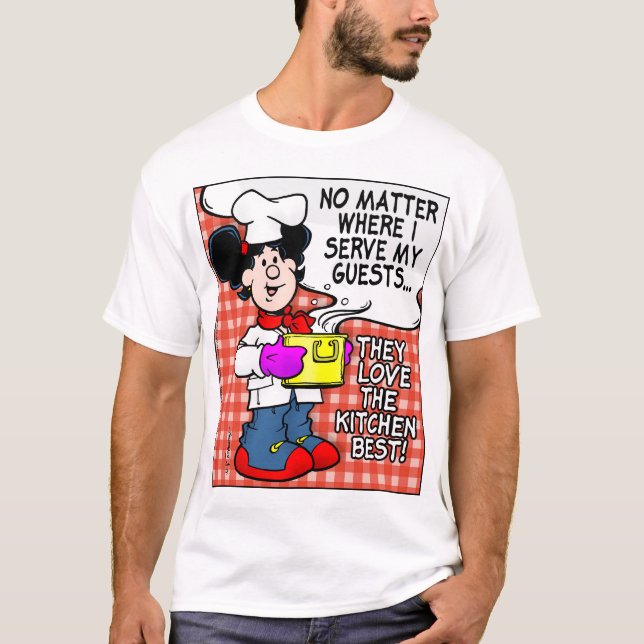 Kärlek Kökens bästa T Shirt (Framsida)