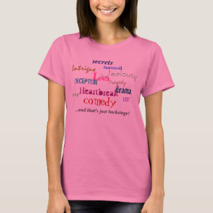 Kärlek komedi, avundsjuka, intrig, BEDRÄGERI, T-shirt