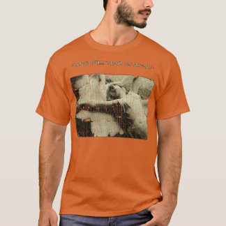 Kärlek kommer att slita oss 1980 t shirt