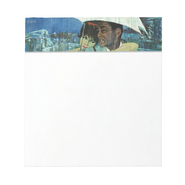 Kärlek kommer till miss Lucas Anteckningsblock (Framsida)