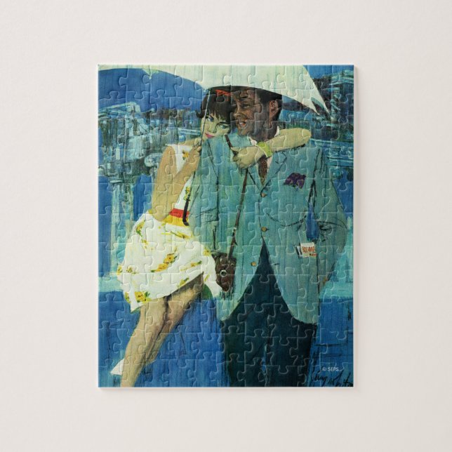 Kärlek kommer till miss Lucas Pussel (Vertikal)