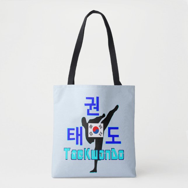 ❤ ☯ ✔ Kärlek koreansk martial Art-TaeKwonDo Classi Tygkasse (Framsida)
