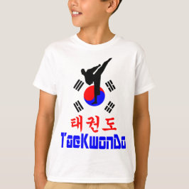 ❤ ☯ ✔ Kärlek koreansk martial Art-TaeKwonDo Crewna Tee