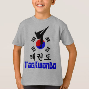 ❤ ☯ ✔ Kärlek koreansk martial Art-TaeKwonDo Crewna Tee