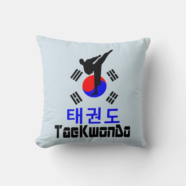 ❤ ☯ ✔ Kärlek koreansk martial Art-TaeKwonDo Fabulo Kudde (Framsida)