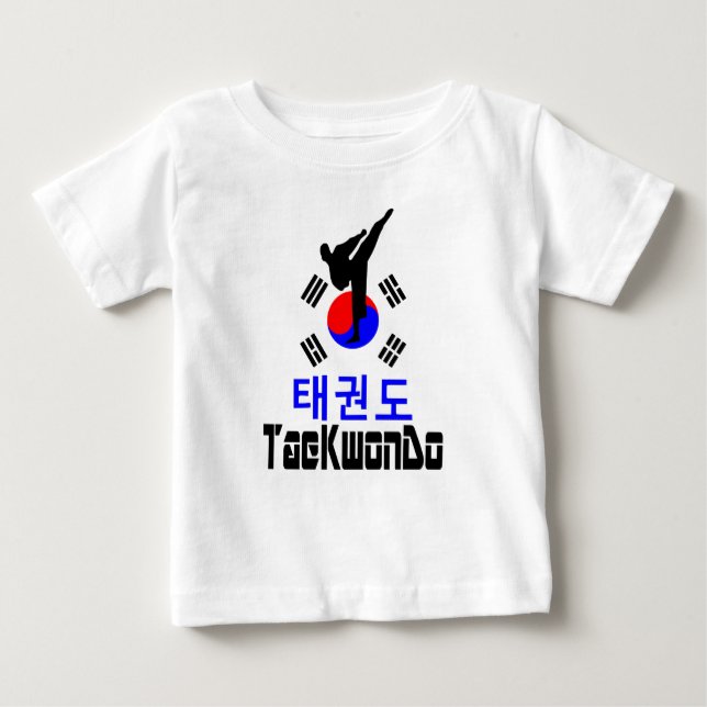 ❤ ☯ ✔ Kärlek koreansk martial Art-TaeKwonDo must-h Tee (Framsida)