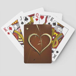 Kärlek-kort för Guld Casinokort