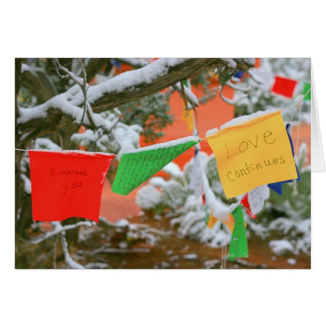 Kärlek-kort Hälsningskort (Framsidan Horizontal)