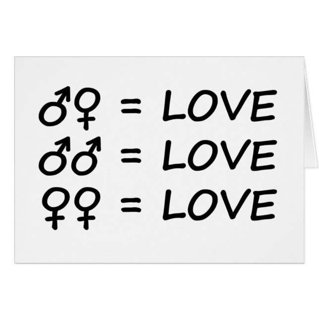 kärlek-kort hälsningskort (Framsidan Horizontal)