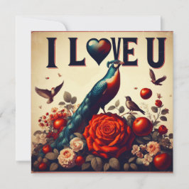 Kärlek-kort Julkort