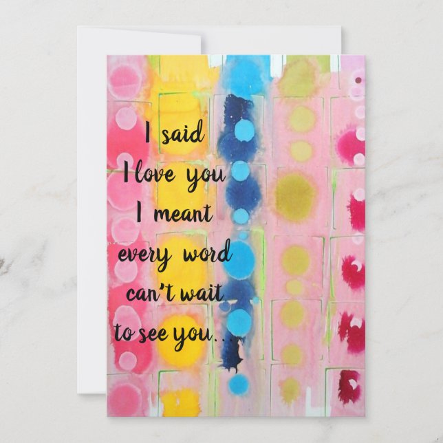 kärlek-kort meddelande (Framsida)