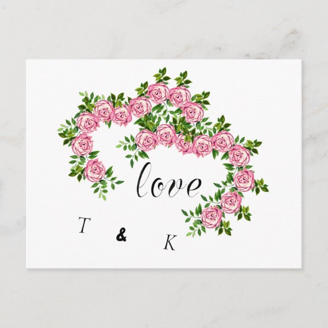 Kärlek-kort Vykort (Framsida)