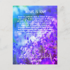 Kärlek, kristet vykort